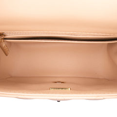 Mini Square Classic Lambskin Single Flap