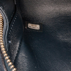 Small CC Chevron Calfskin Medal Flap
