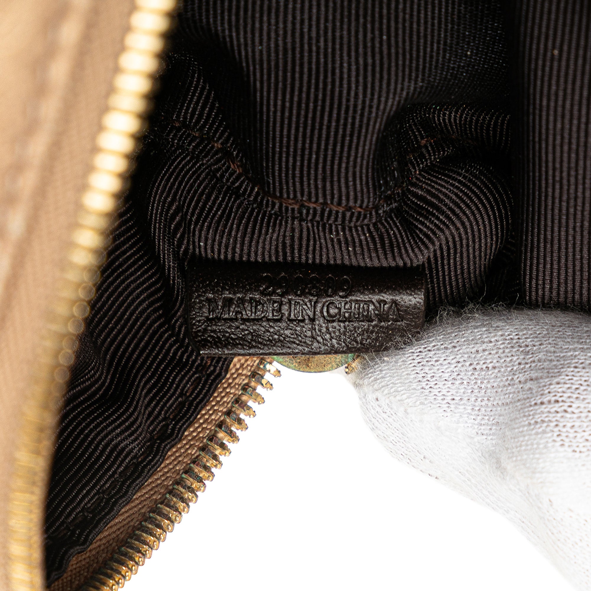 Micro Metallic Leather Amazona Satchel