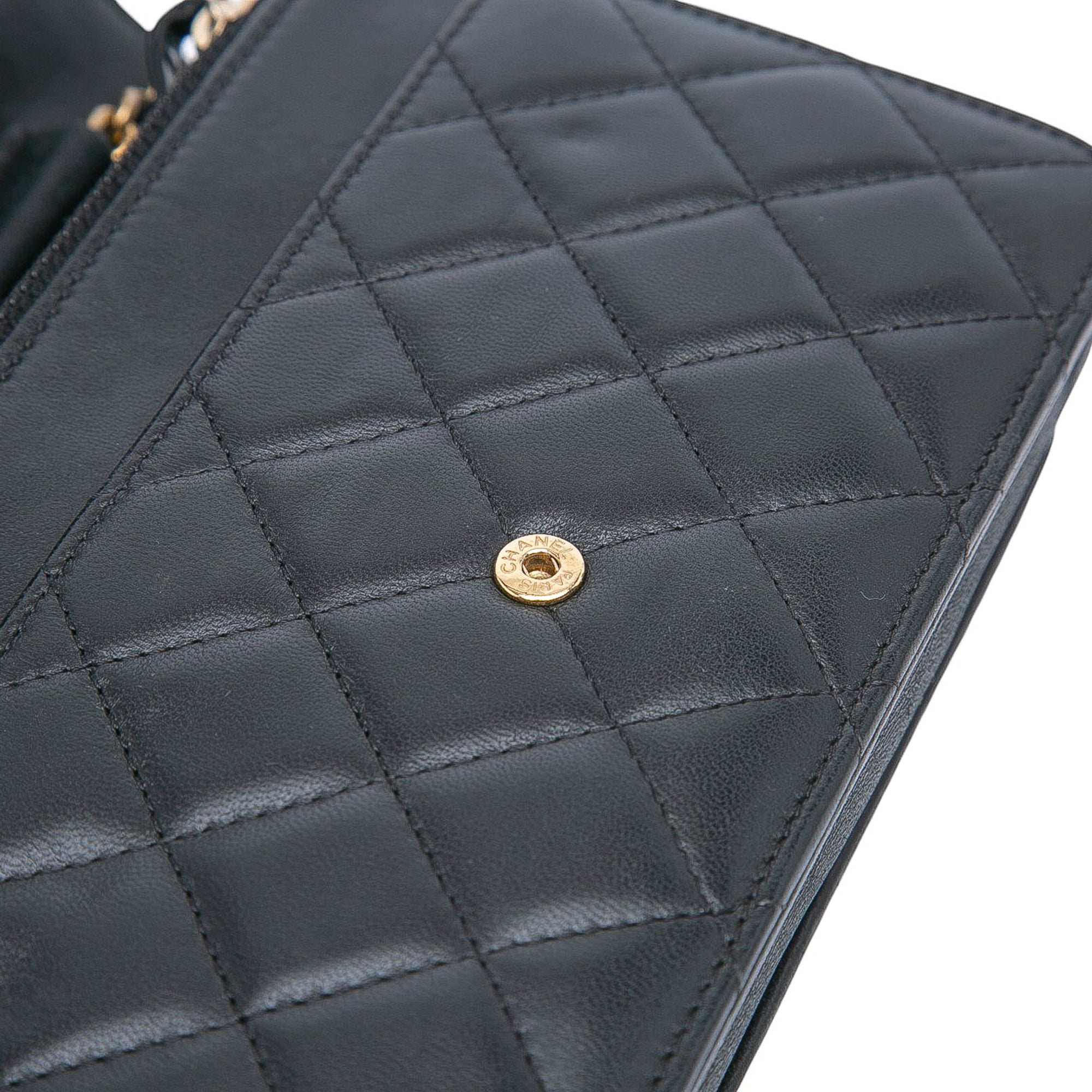 Quilted Lambskin Boy Wallet On Chain