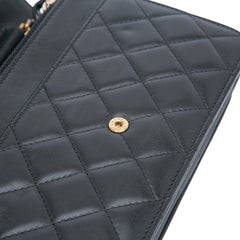 Quilted Lambskin Boy Wallet On Chain