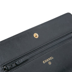 Quilted Lambskin Boy Wallet On Chain