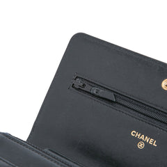 Quilted Lambskin Boy Wallet On Chain