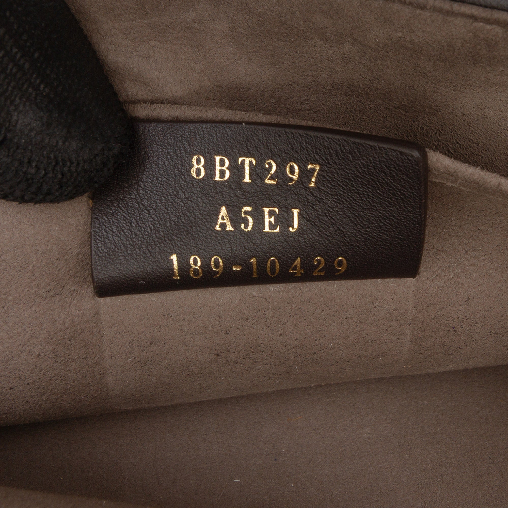 Zucca Shearling Double F Baguette Satchel