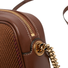 Small Knitted Check Lola Camera Bag