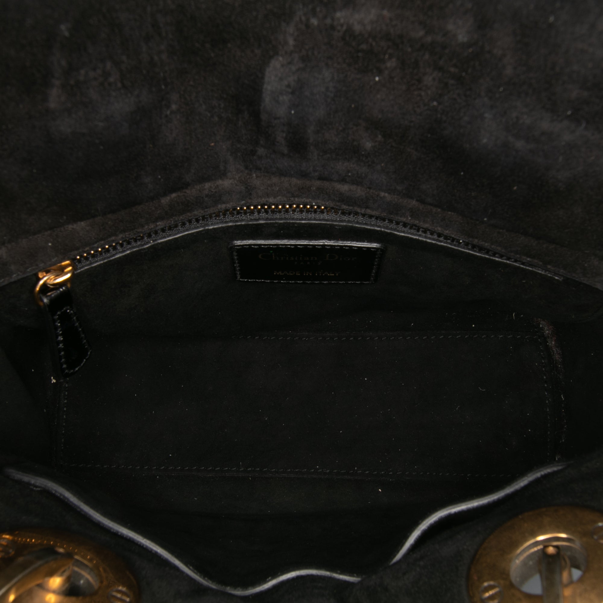 Small Crinkled Patent Cannage My ABCDior Lady Dior