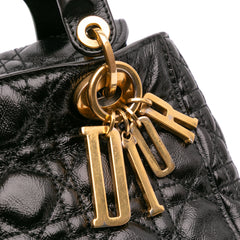 Small Crinkled Patent Cannage My ABCDior Lady Dior