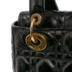 Small Crinkled Patent Cannage My ABCDior Lady Dior