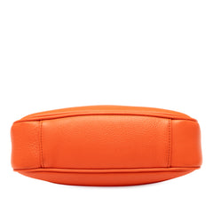 Small Leather Bamboo Diana Satchel