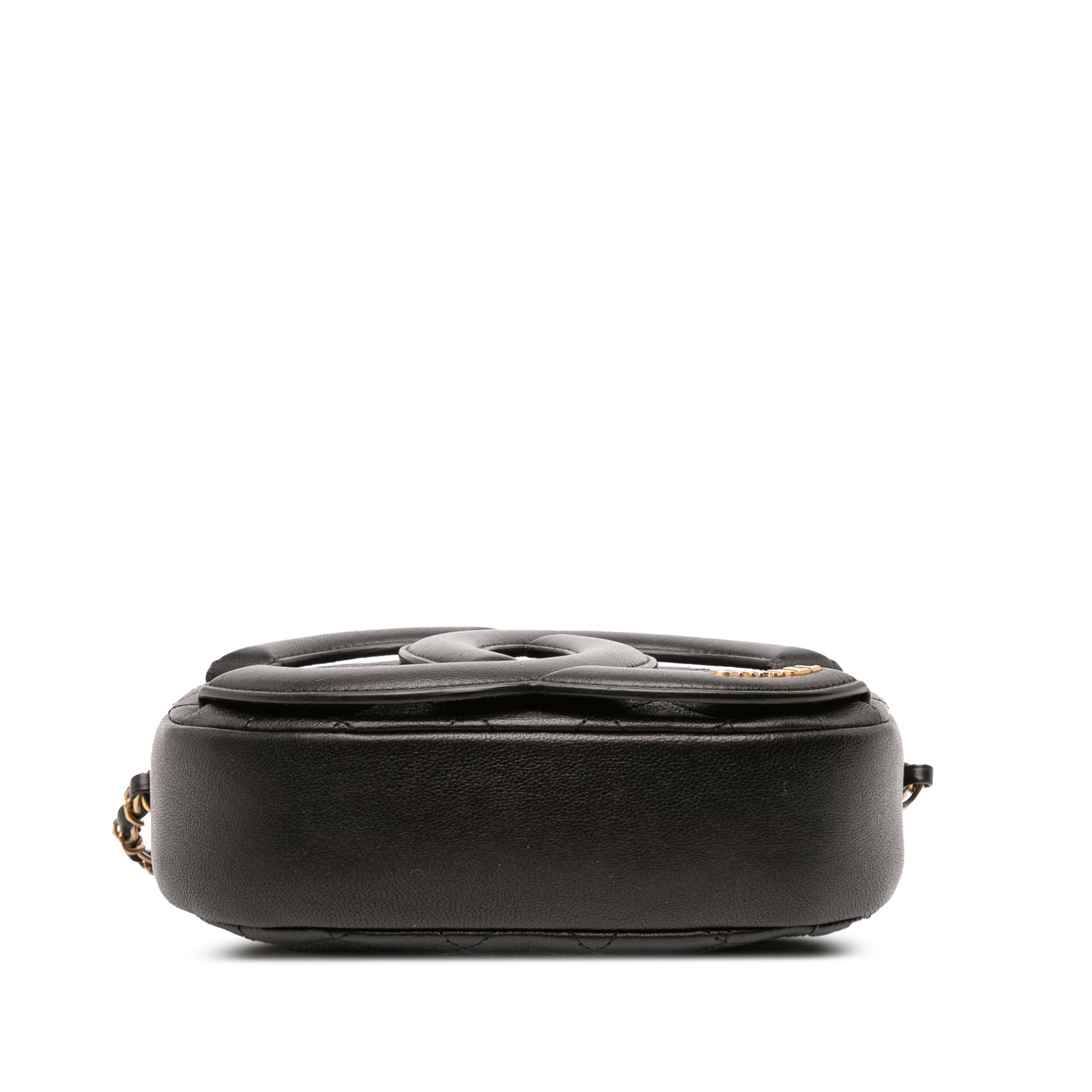 CC Quilted Lambskin Coco Midnight Camera Bag