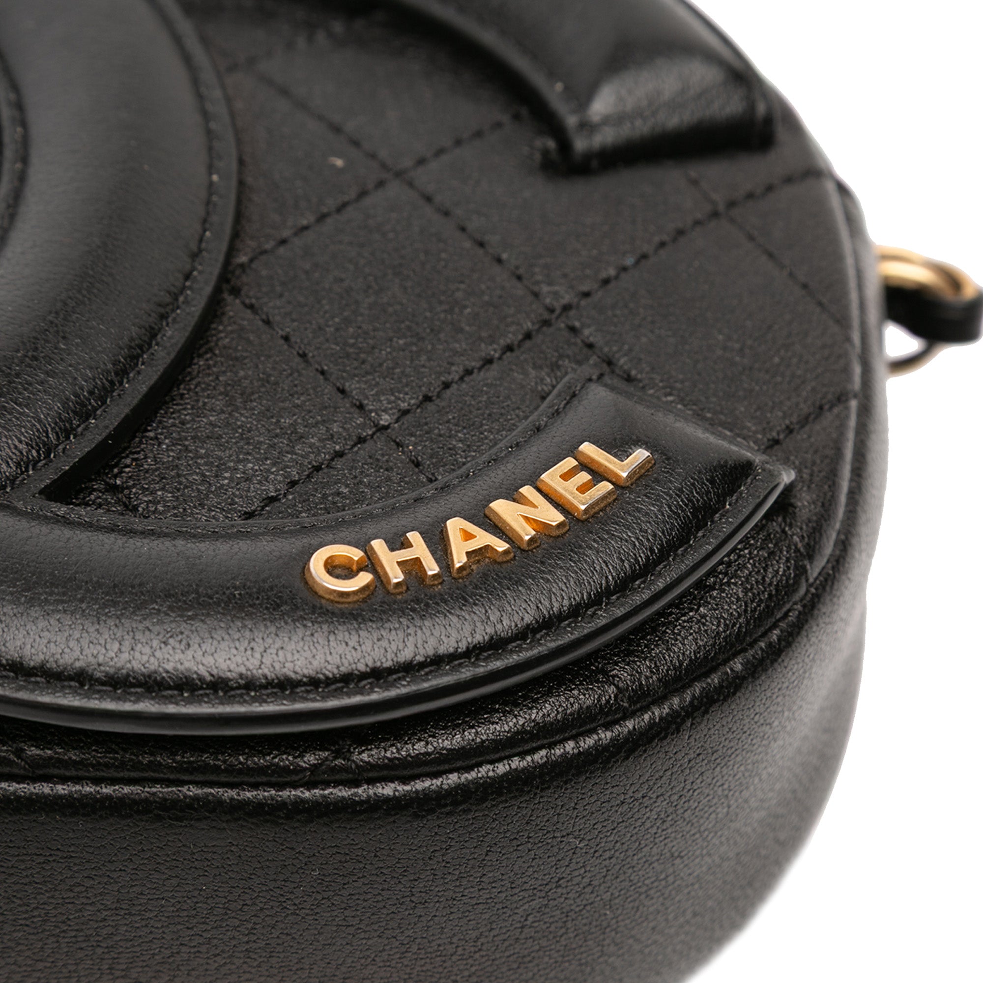 CC Quilted Lambskin Coco Midnight Camera Bag