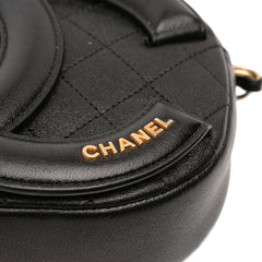 CC Quilted Lambskin Coco Midnight Camera Bag