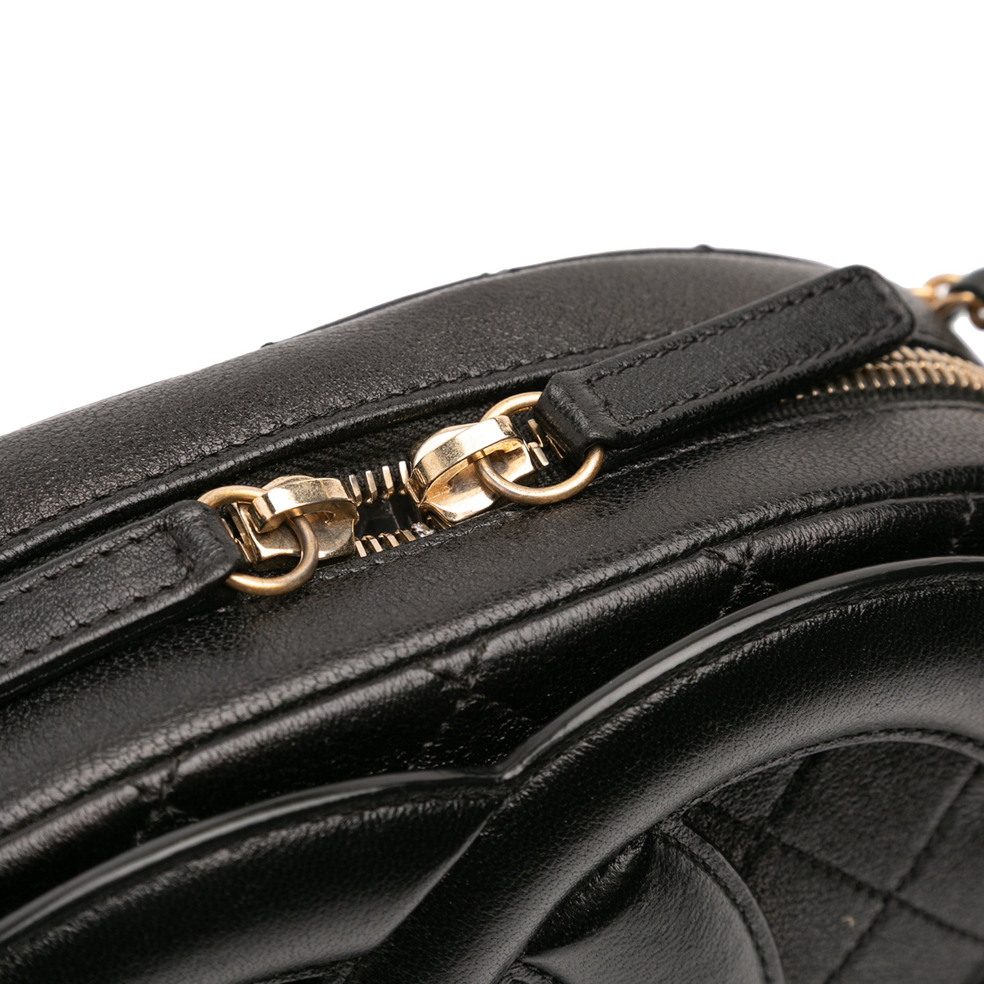 CC Quilted Lambskin Coco Midnight Camera Bag