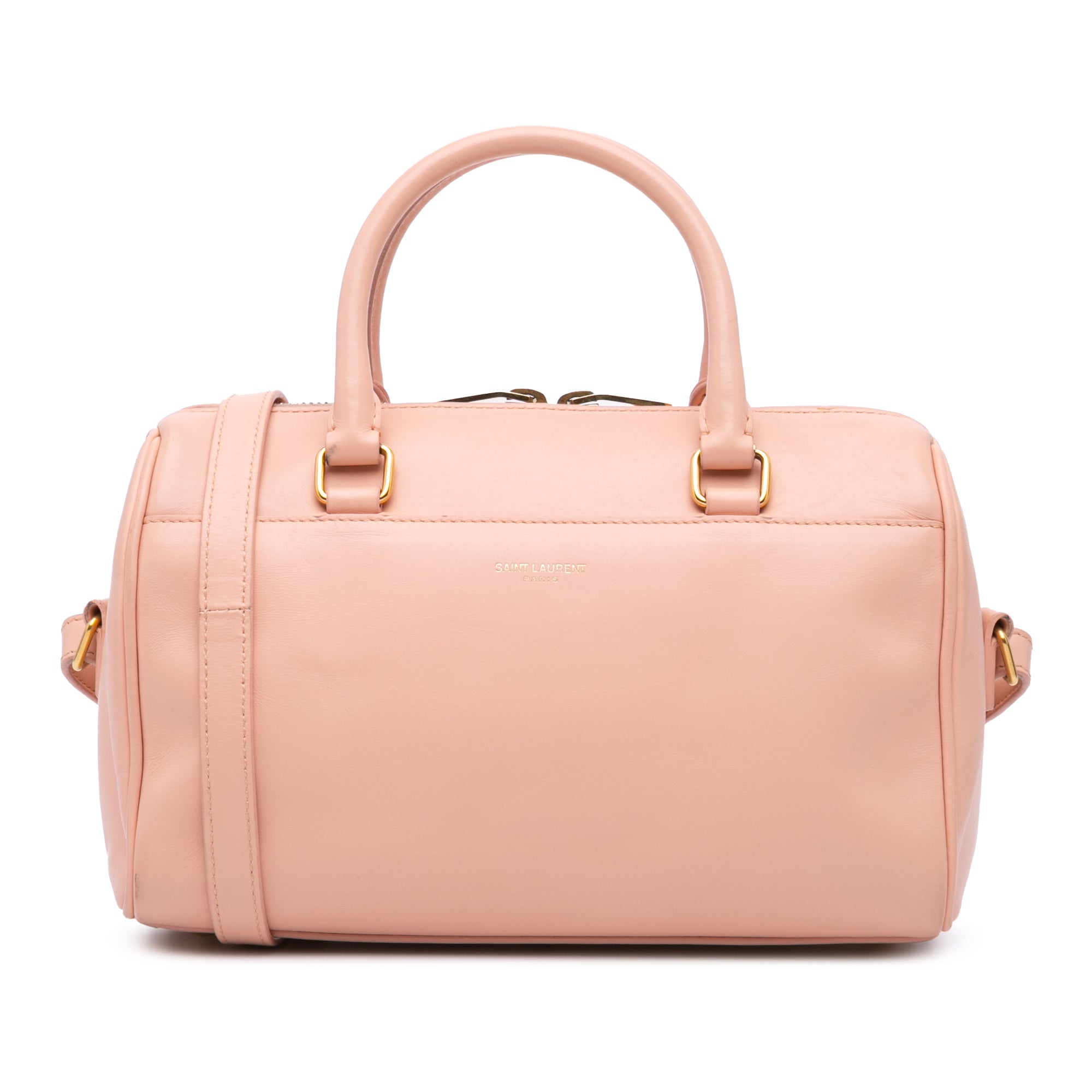 Baby Leather Classic Duffle Satchel