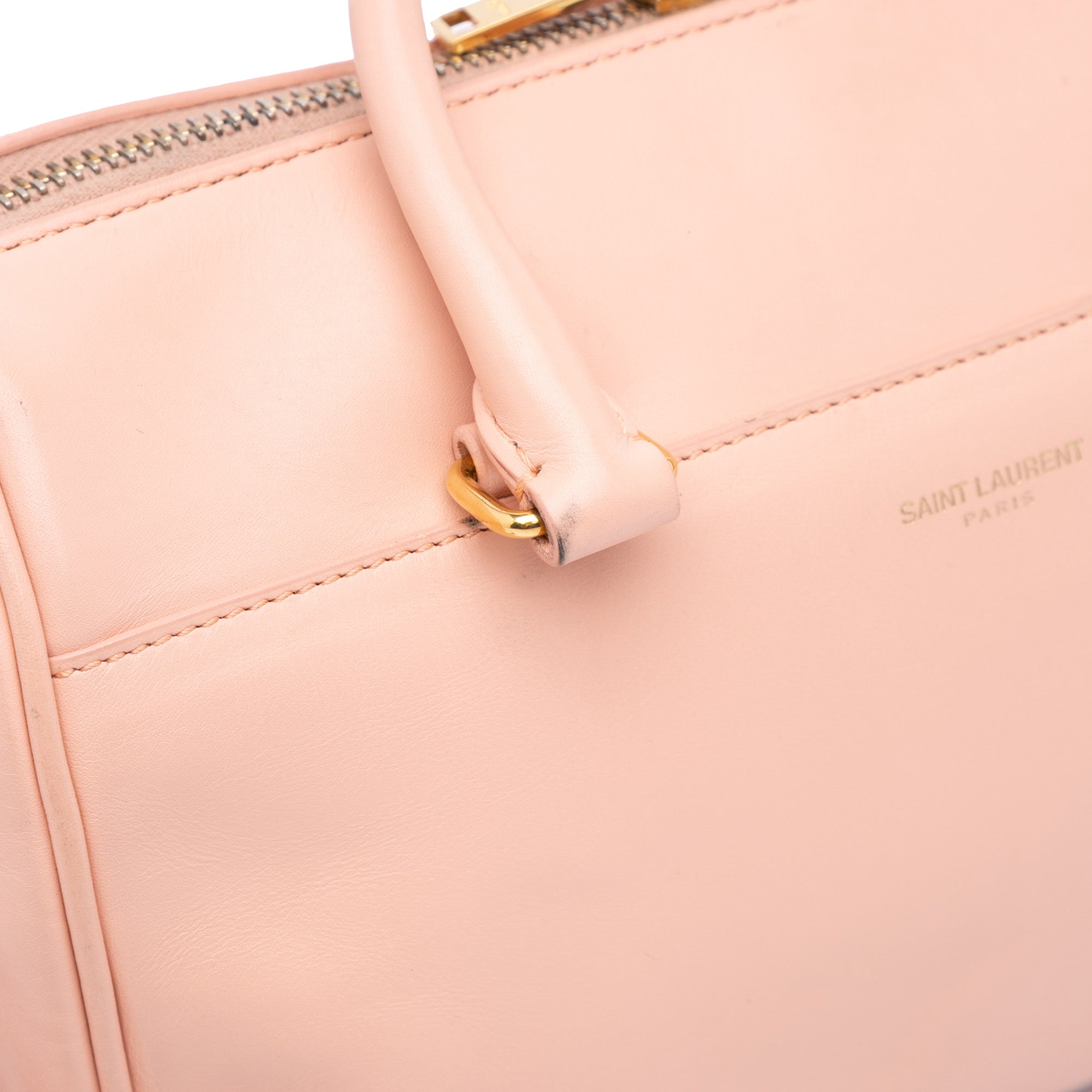 Baby Leather Classic Duffle Satchel