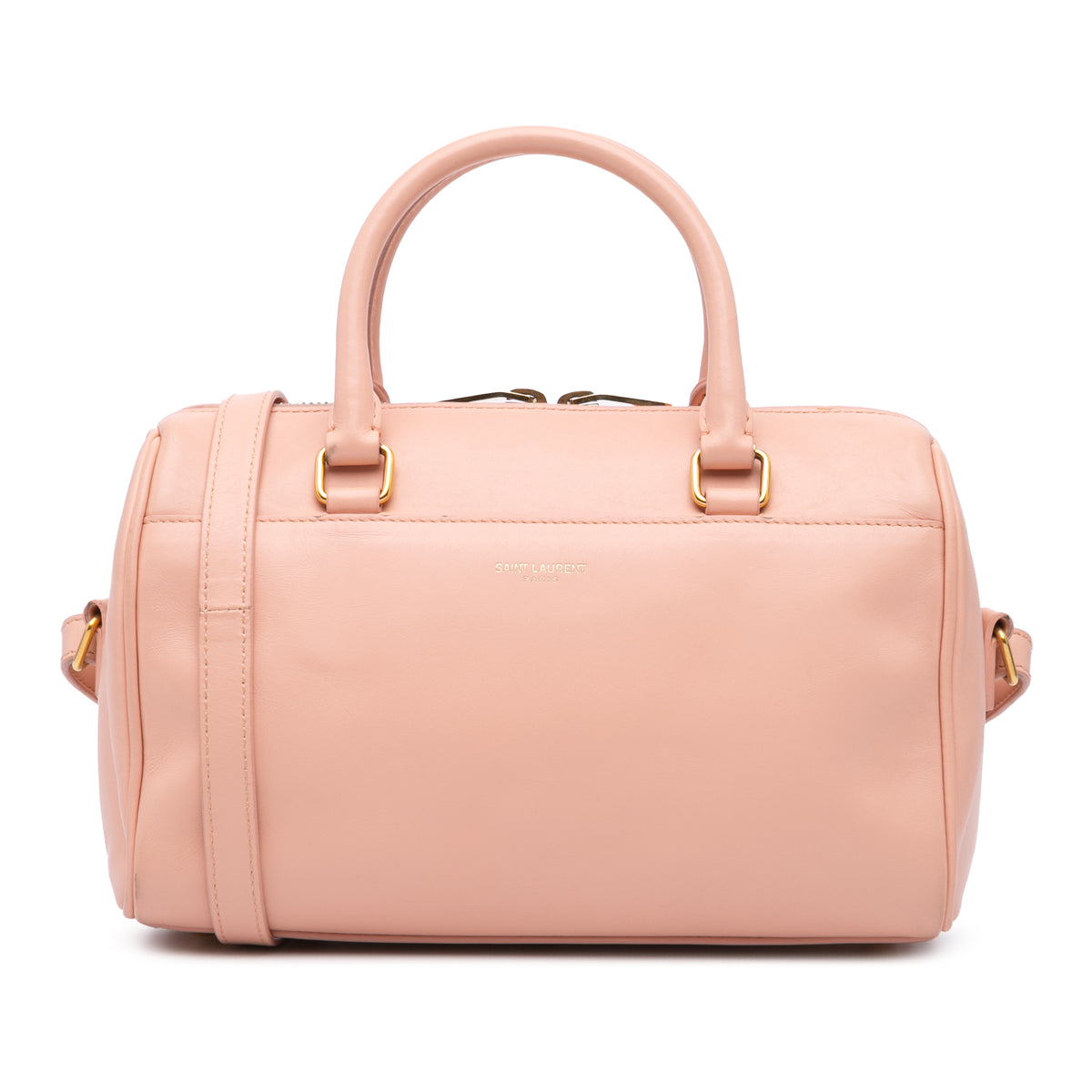 Baby Leather Classic Duffle Satchel