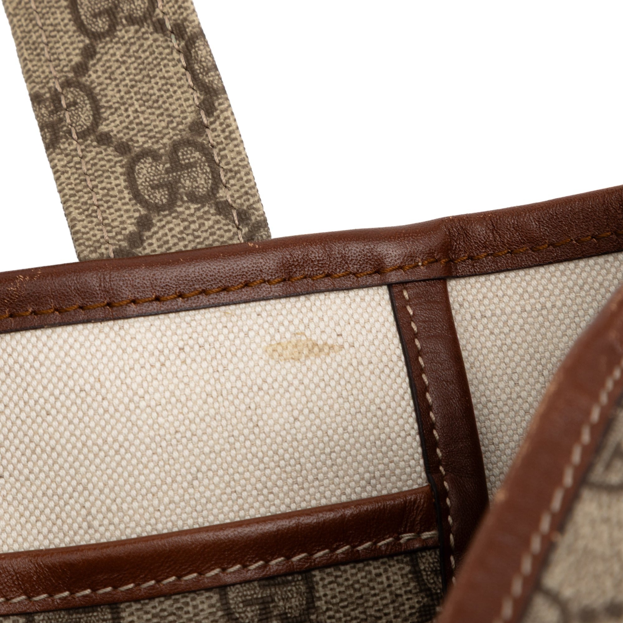 Medium GG Supreme Web Loop Tote