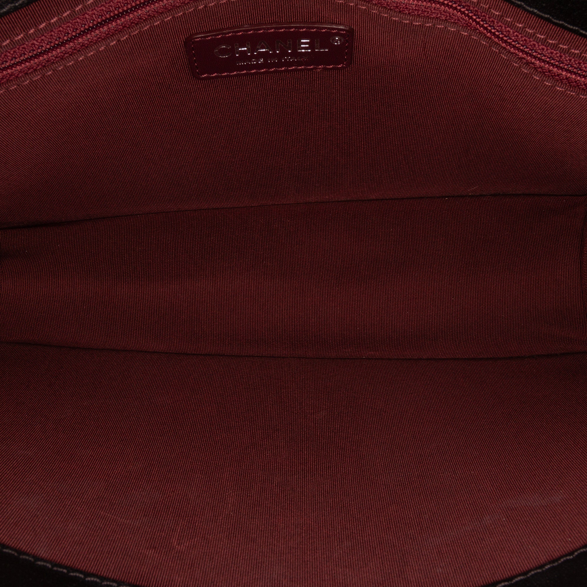 Medium Quilted Goatskin CC University Flap