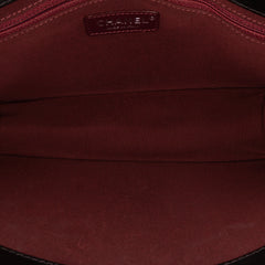 Medium Quilted Goatskin CC University Flap