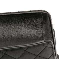 Medium Quilted Goatskin CC University Flap