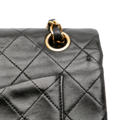 Small Classic Lambskin Double Flap