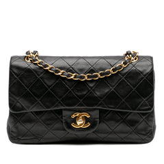Small Classic Lambskin Double Flap