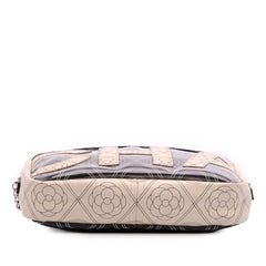 Coated Canvas Camellia Logo Camera Bag