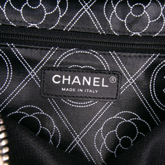 Coated Canvas Camellia Logo Camera Bag