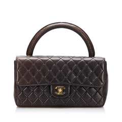 Medium Parent Lambskin Kelly Flap Handbag