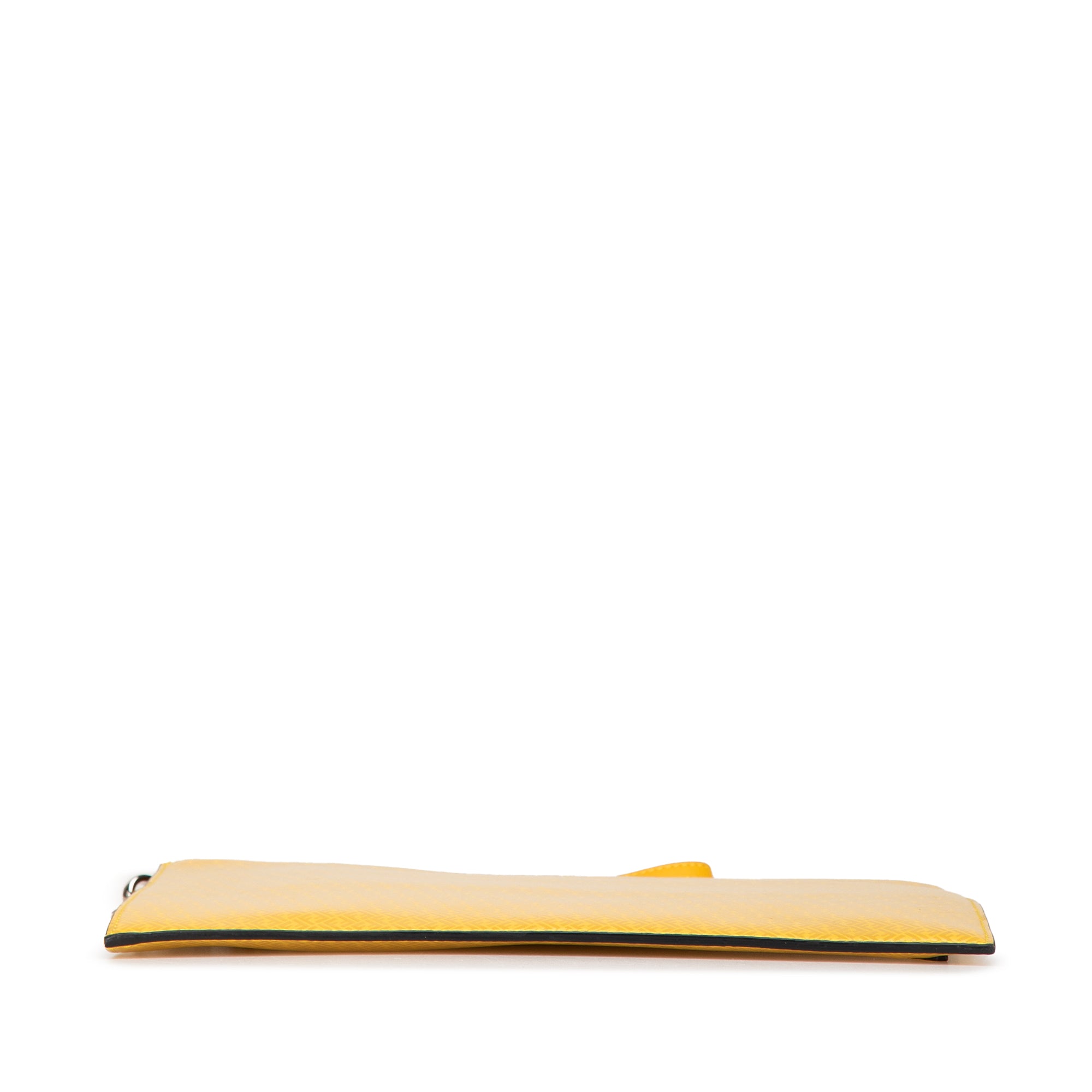 Micro Zucca Leather Clutch