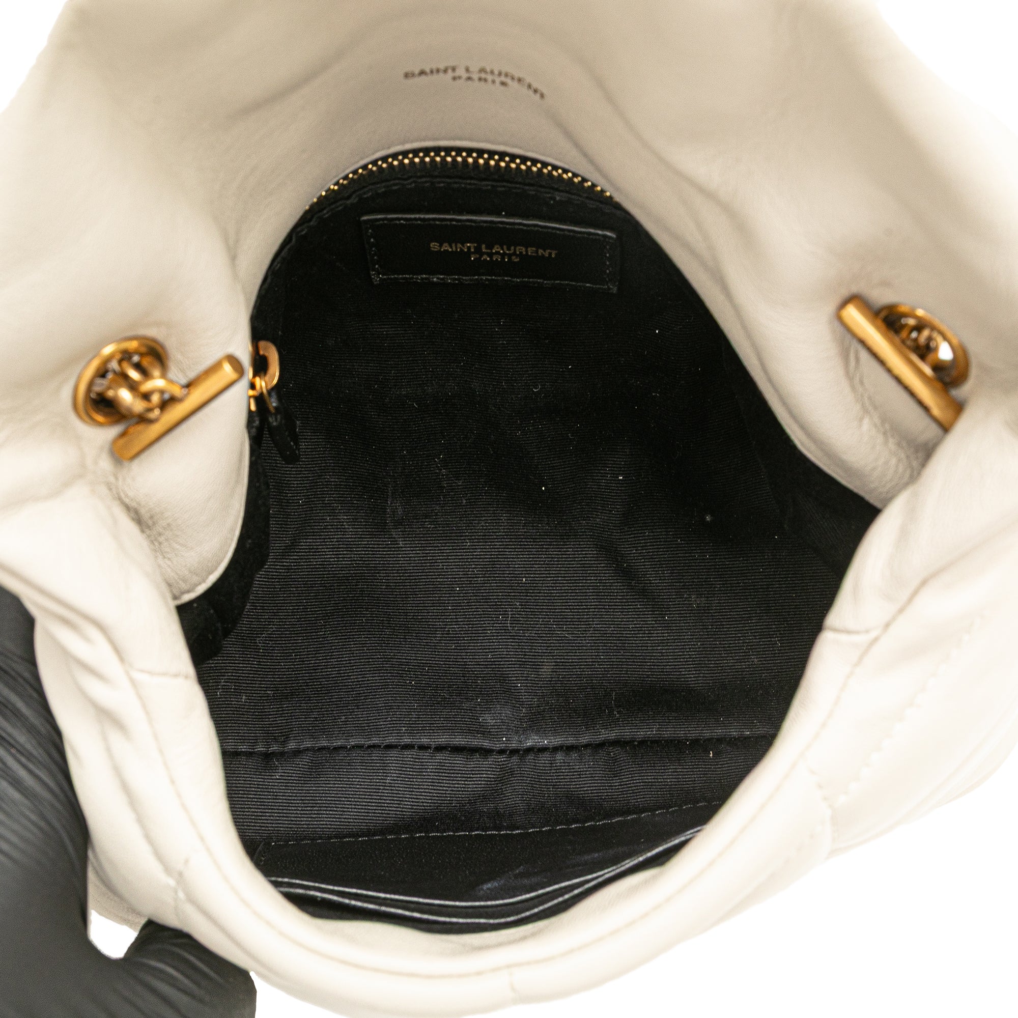 Toy Lambskin Loulou Puffer Crossbody