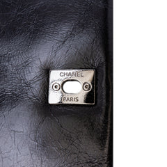 Medium Quilted Glazed Calfskin Lady Pearly Flap