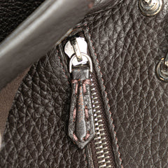 Mini Calfskin Romano Selleria Peekaboo Iconic Fit Satchel