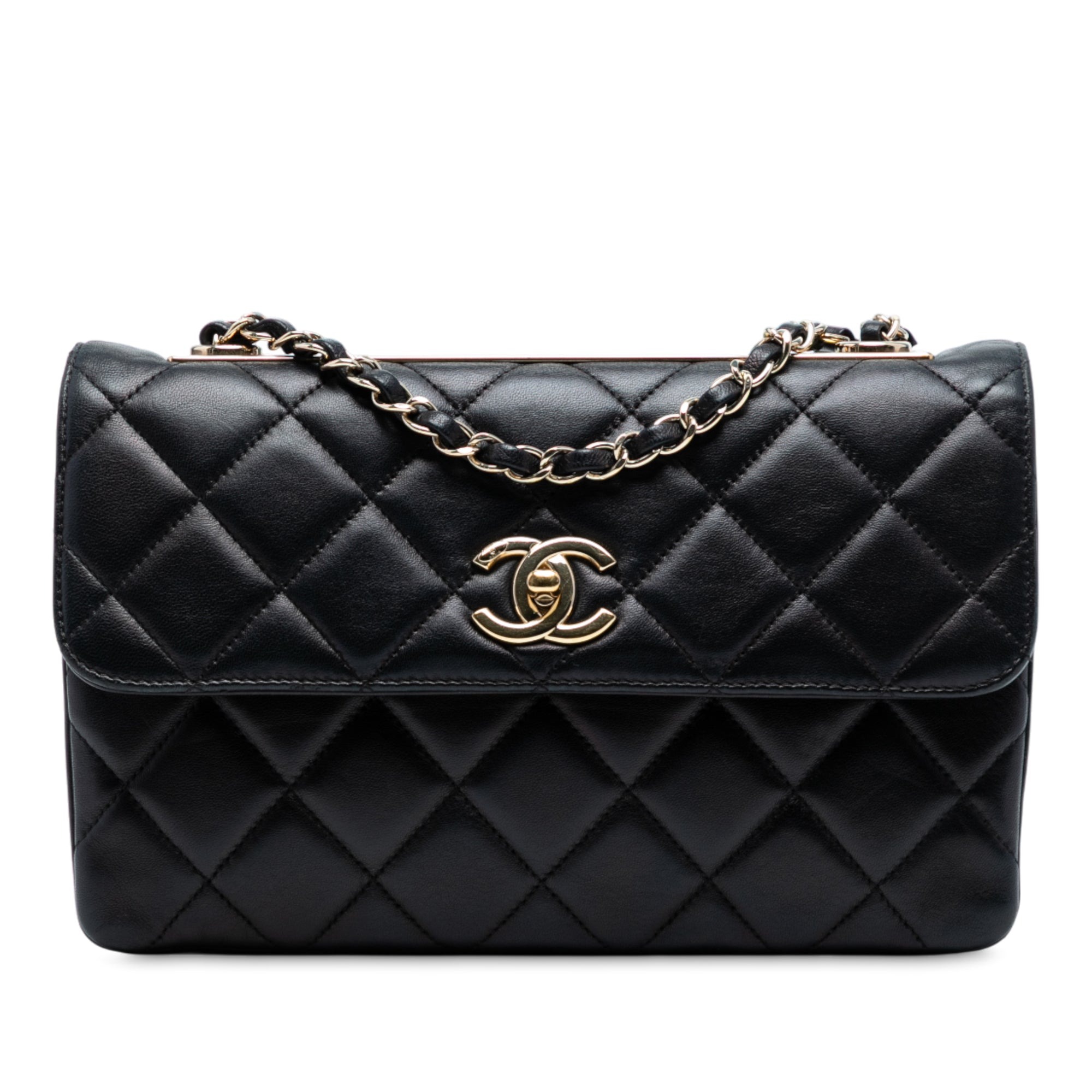 Medium Quilted Lambskin Trendy CC Flap
