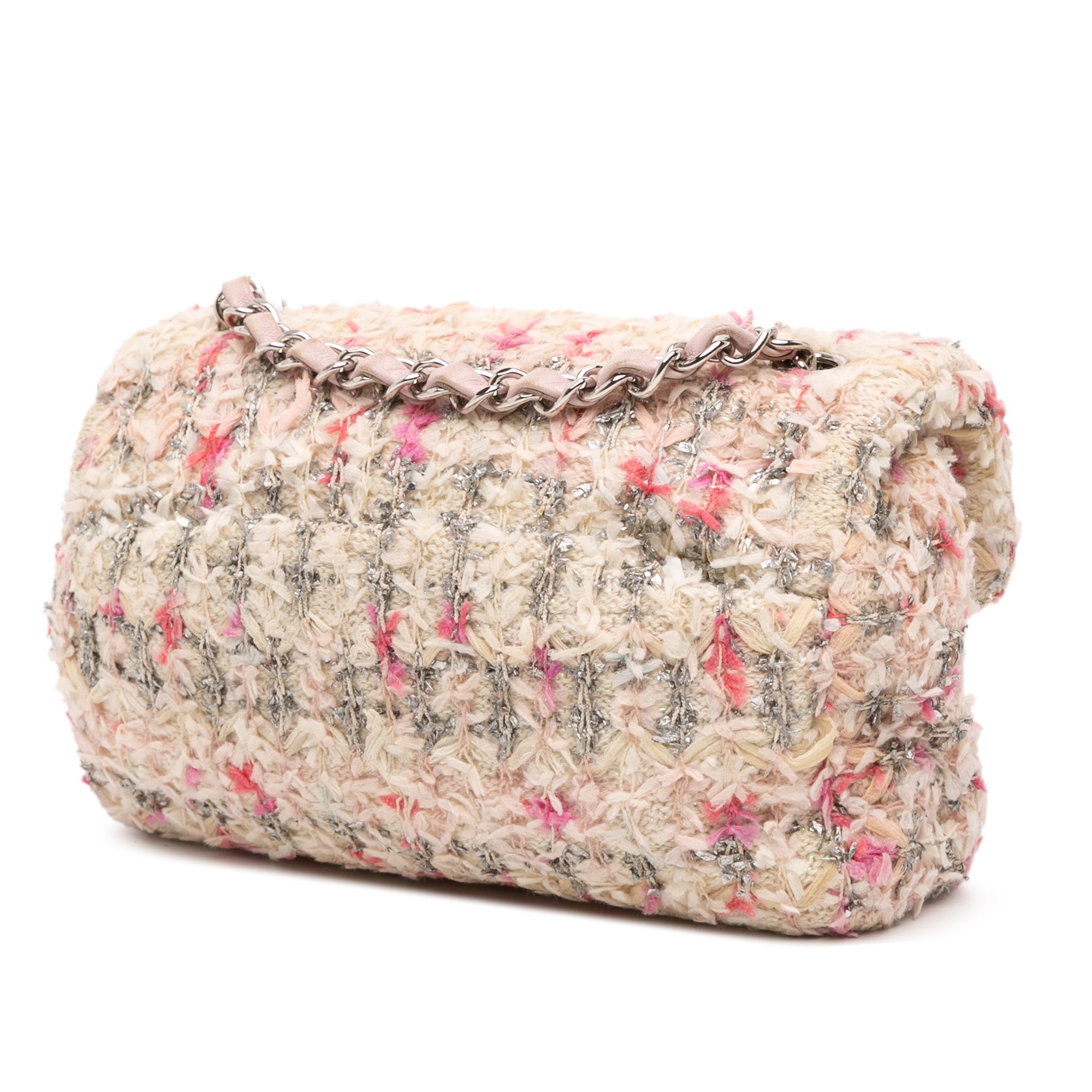 Mini Rectangular Classic Tweed Single Flap
