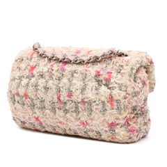 Mini Rectangular Classic Tweed Single Flap