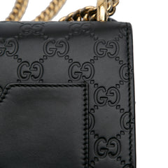 Small Guccissima Padlock Crossbody