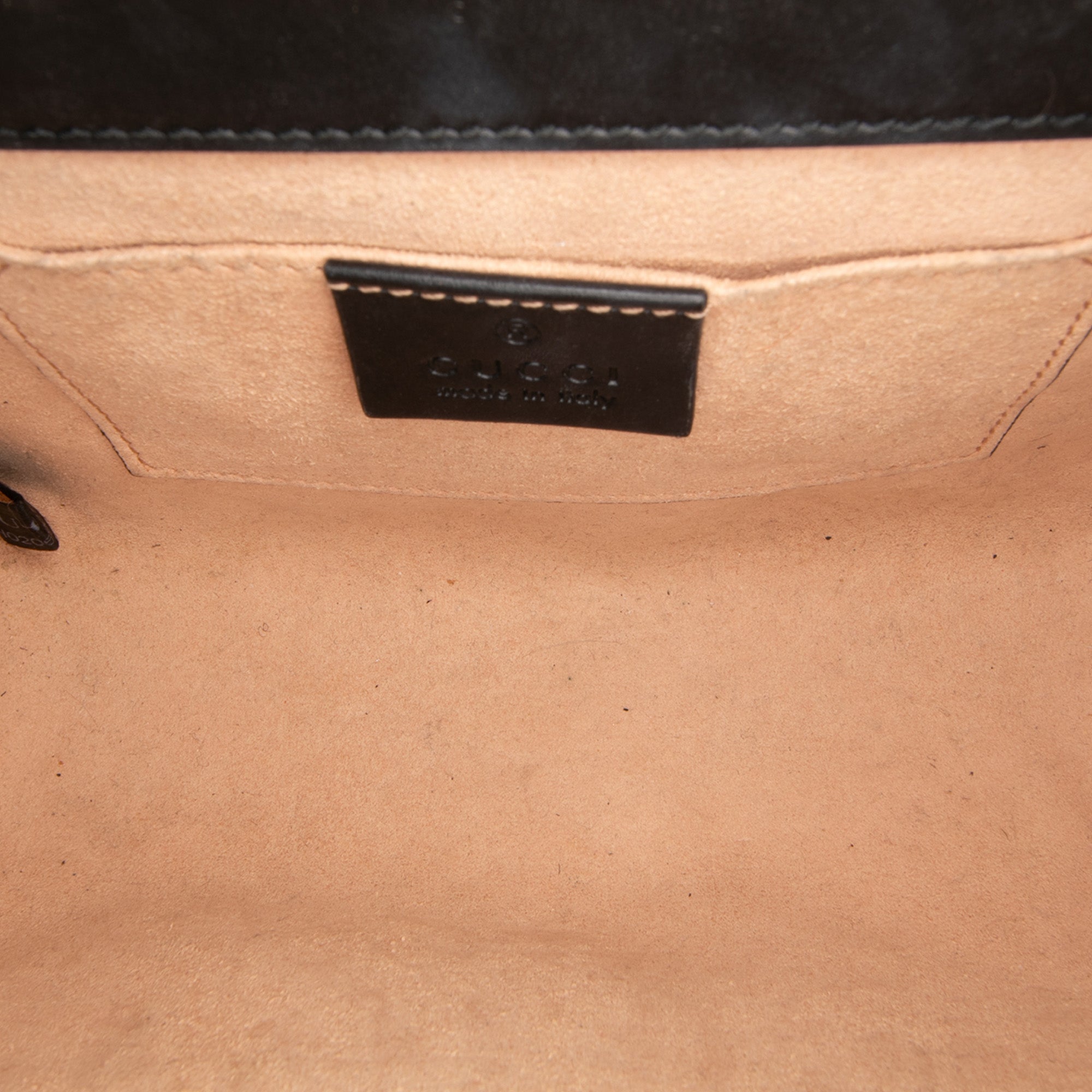 Small Guccissima Padlock Crossbody