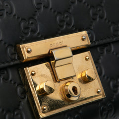 Small Guccissima Padlock Crossbody