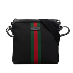 Techno Canvas Web Messenger Bag