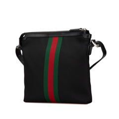 Techno Canvas Web Messenger Bag