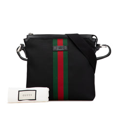 Techno Canvas Web Messenger Bag