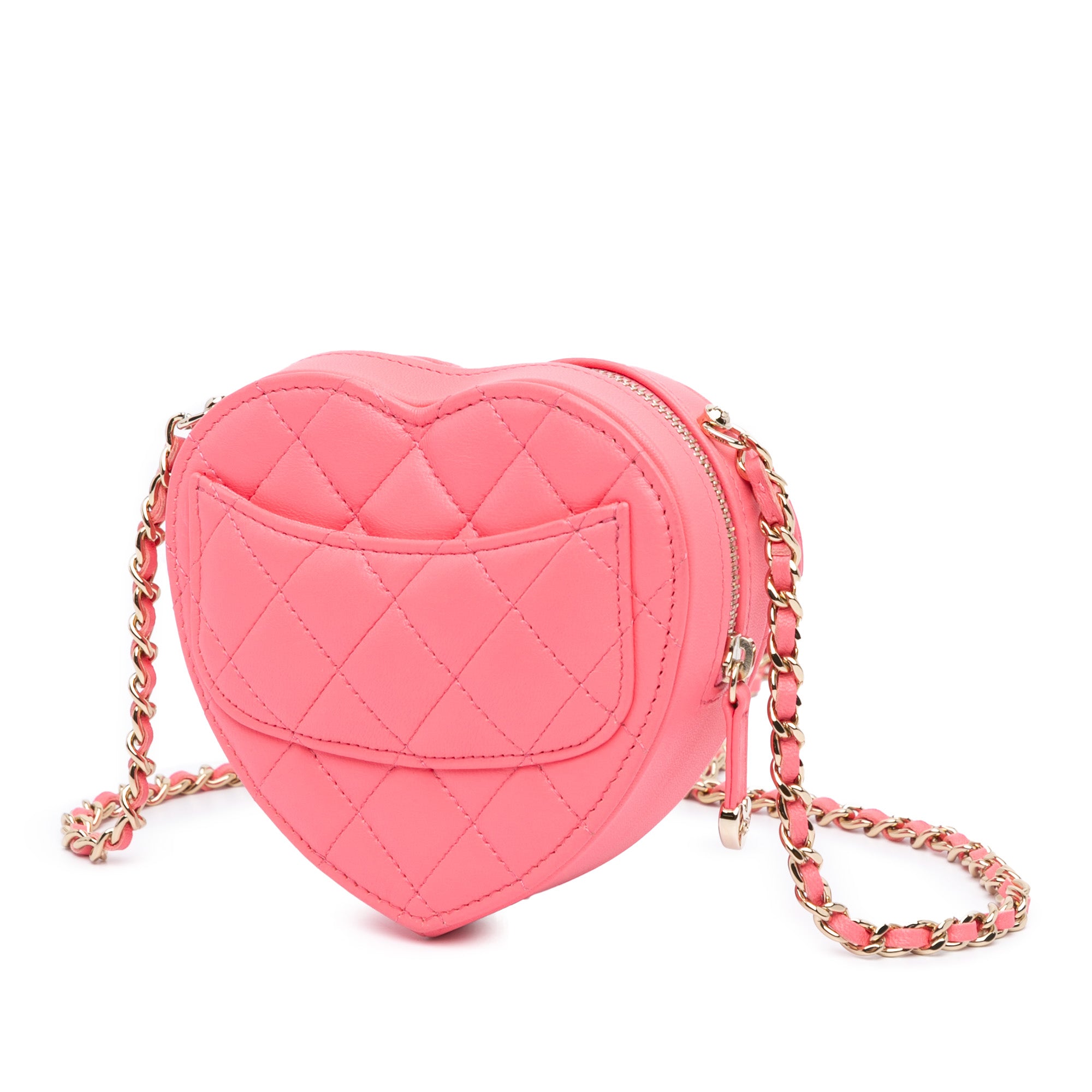 Mini Lambskin CC in Love Heart Crossbody