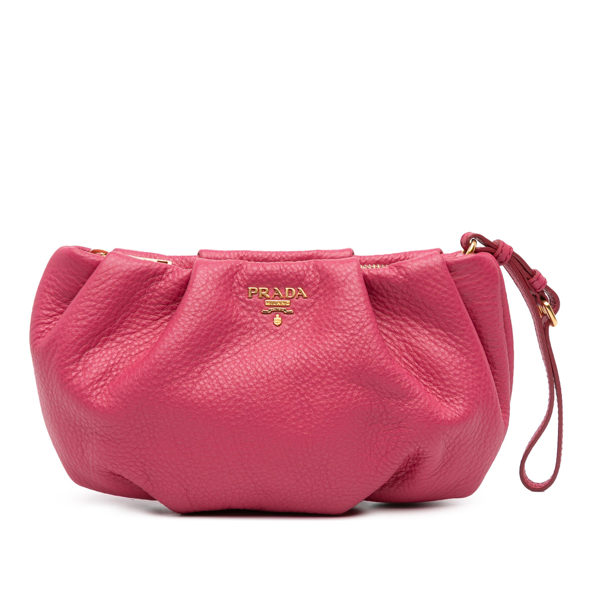 Vitello Daino Wristlet Clutch