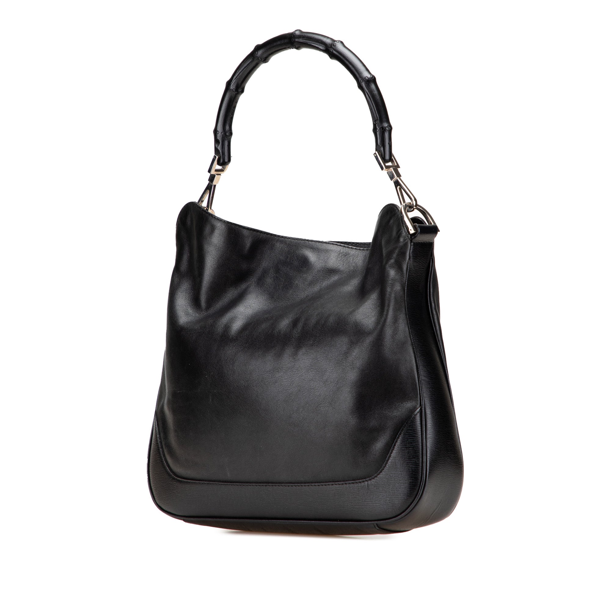 Leather Bamboo Satchel
