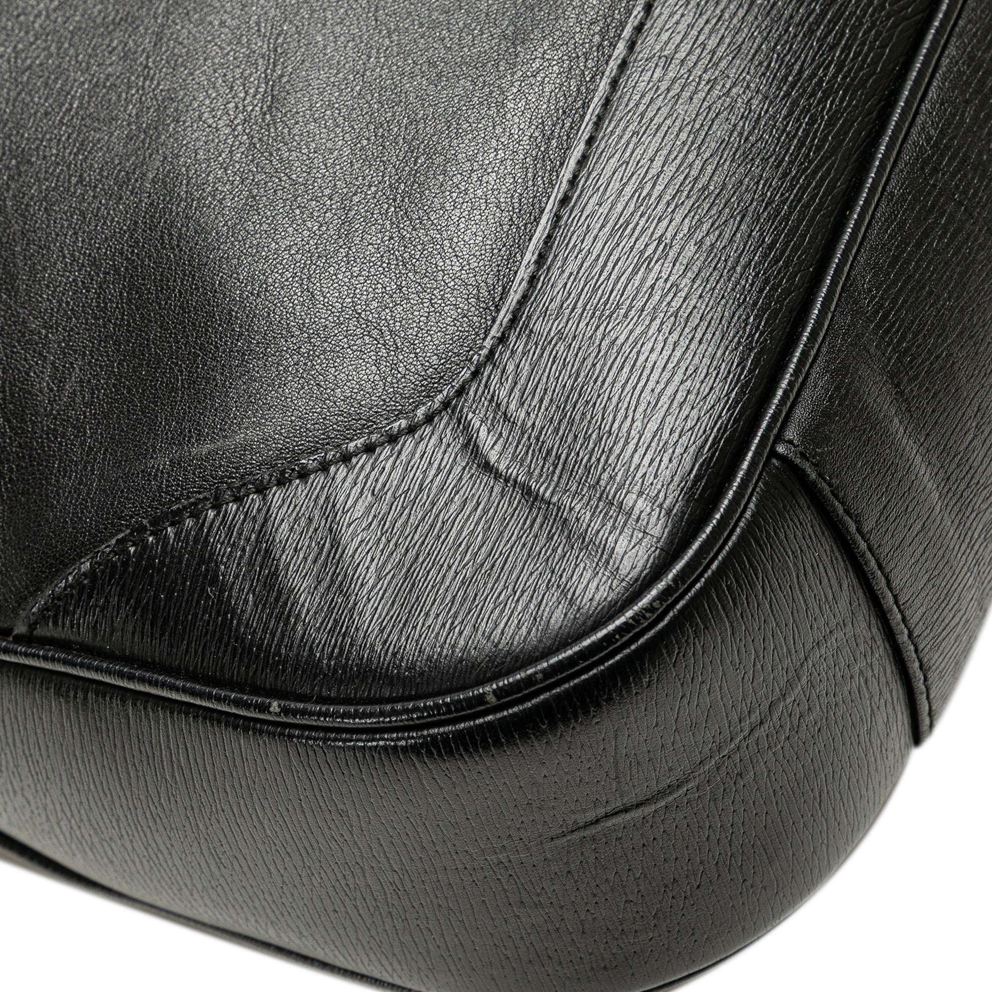 Leather Bamboo Satchel