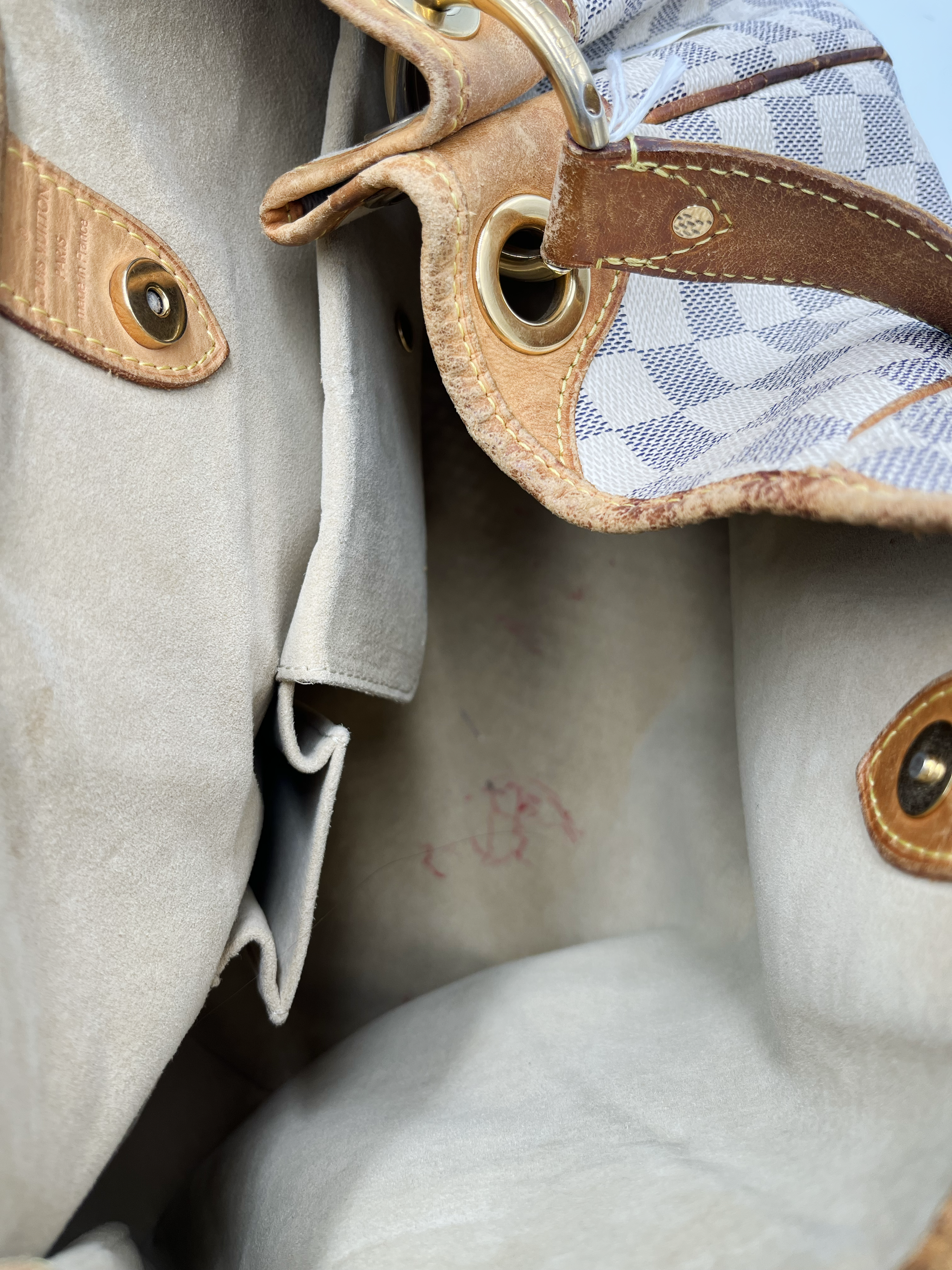 Louis Vuitton Galliera Handbag Damier