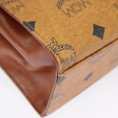 MCM Vicetos Logo PVC Cuir