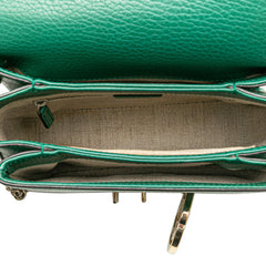 Small Dollar Calfskin Interlocking G Crossbody