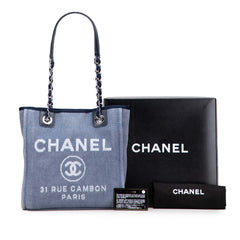 Mini Canvas Deauville Tote